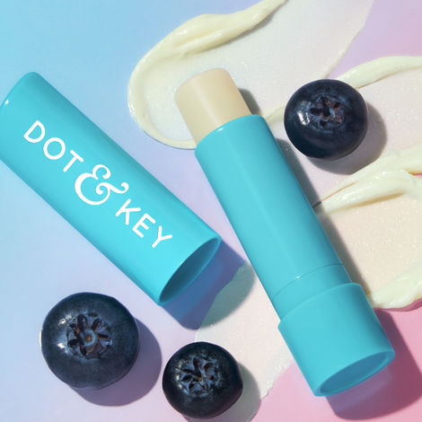 Buy Dot & Key Barrier Repair Hydrating Lip Balm SPF 50 | Blueberry Bliss 4.5 gm-Purplle