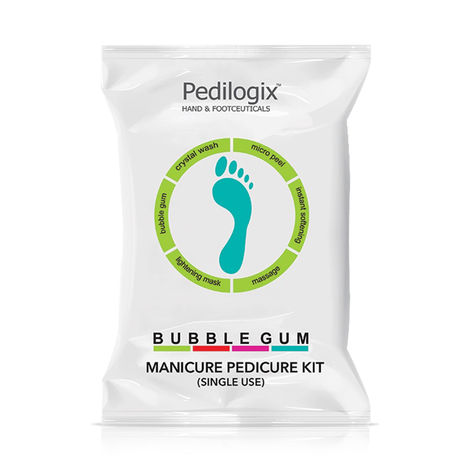 Buy O3+ Pedilogix Bubble Gum Manicure Pedicure Kit (57gm)-Purplle