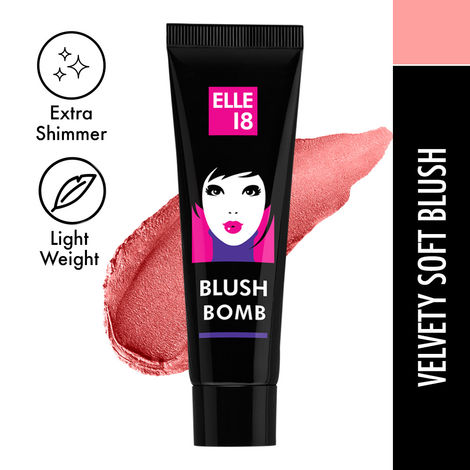 Buy Elle18 BlushBomb 01Coral 9 ml-Purplle
