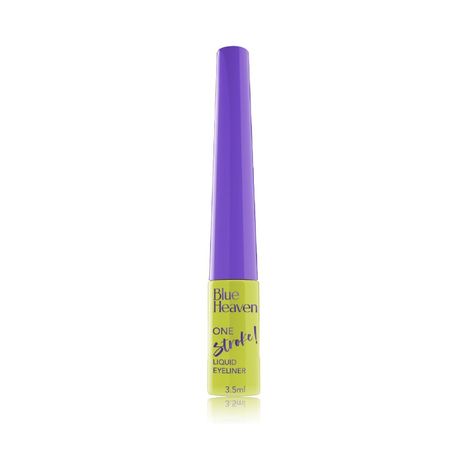 Buy Blue Heaven One stroke Liquid Eyeliner Jet Black (3.5 ml)-Purplle
