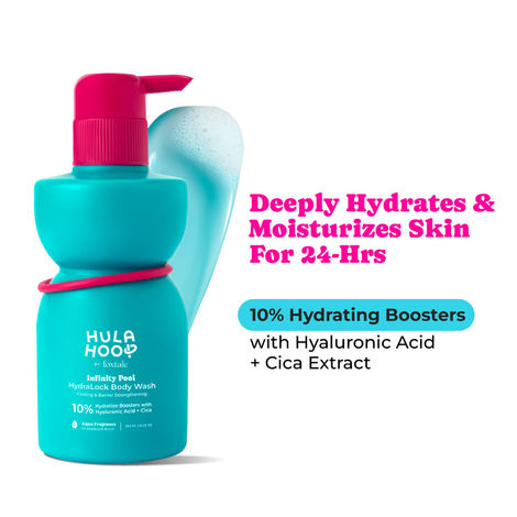 Buy Hula Hoop&nbsp;HydraLock&nbsp;Body Wash| 24-Hrs Long Hydration & Moisturization | 250 ml-Purplle