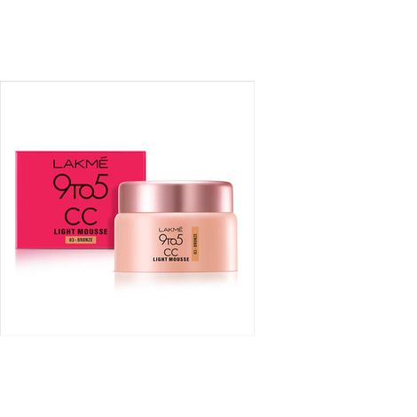 Buy Lakme 9 to 5 CC MOUSSE BRONZE 25 gm-Purplle