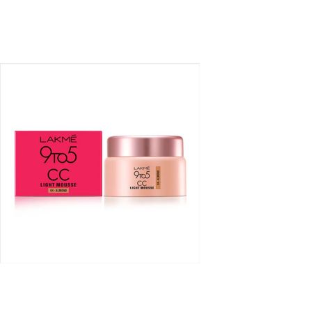 Buy Lakme 9 to 5 CC MOUSSE ALMOND 25GM-Purplle