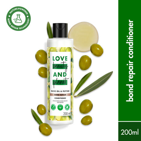 Buy Love Beauty Planet Olive oil & Peptide Bond Repair Conditioner,200 ml-Purplle