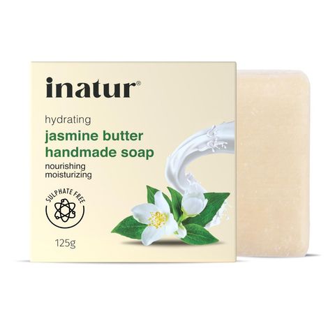 Buy Inatur Jasmine Butter Soap (125 gm)-Purplle