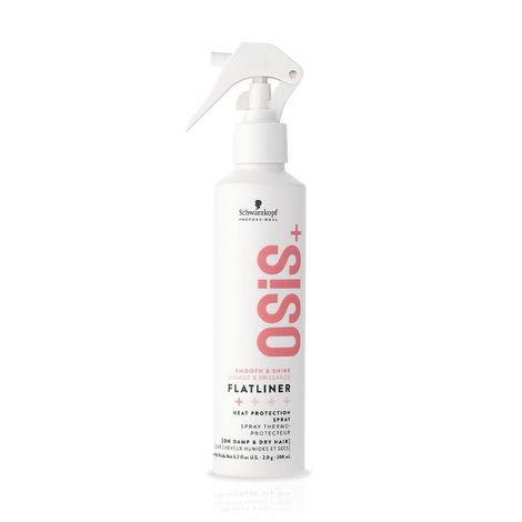 Buy Schwarzkopf Professional OSiS+ Flatliner Heat Protection Spray | For Daily Styling | Heat Protection Upto 230°C | For Anti-Frizzy Hair | Non sticky and Humidity Protection | 200 ml-Purplle