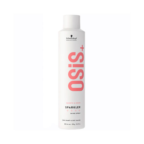 Buy Schwarzkopf Professional OSiS+ Sparkler Hair Styling Shine Spray I Frizz Free Shine I Vegan I Silicone-free | Heat Protection Hair Spray | 300 ml-Purplle