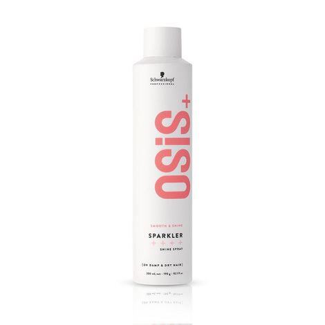 Buy Schwarzkopf Professional OSiS+ Sparkler Hair Styling Shine Spray I Frizz Free Shine I Vegan I Silicone-free | Heat Protection Hair Spray | 300 ml-Purplle
