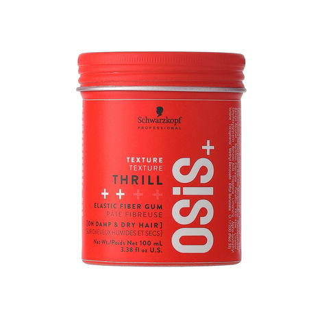 Buy Schwarzkopf Professional OSiS+ Thrill Elastic Hair Styling Fibre Gum | 100 ml-Purplle