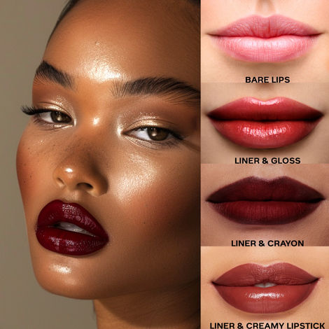 mocha eyes c major lips FACES CANADA Ultime Pro Lip Definer - Brown 13, 0.35g | Rich & Creamy Texture | Matte Finish | Fuller & Brighter | Easily Blendable | Highly Pigmented glutathione iv for acne kiwi Pack size:6-PACK