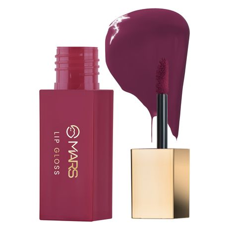 Buy MARS Golden Era CineMagic Lip Gloss | Highly Pigmented | Long-Lasting Upto 12 Hours | Transfer-Proof and Smudging-Proof | Instant High Shine Gloss | Comfortable Wear (2 ml) (03-GULABO)-Purplle
