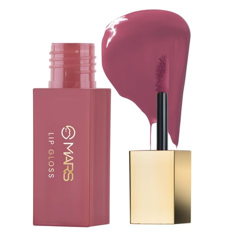 Buy MARS Golden Era CineMagic Lip Gloss | Highly Pigmented | Long-Lasting Upto 12 Hours | Transfer-Proof and Smudging-Proof | Instant High Shine Gloss | Comfortable Wear (2 ml) (04-HEER)-Purplle