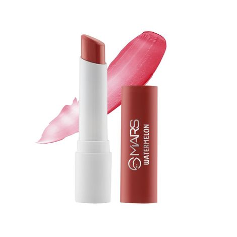 Buy MARS Aqua Splash Tinted Lip Balm Enriched with Shea Butter, Jojoba Oil, Vitamin-E & Cocoa Extract | Repair Chapped Lips | Non-Sticky, Moisturising & Nourishing (3 gm) (08-WATERMELON)-Purplle