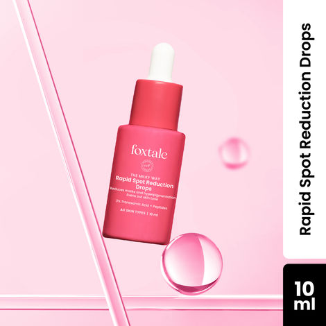Buy Foxtale 3% Tranexamic Acid & Peptide Serum for Hyperpigmentation, Reduces Marks & Hyperpigmentation, Evens Out Skin Tone, All Skin Types, Men and Women - 10 ml-Purplle