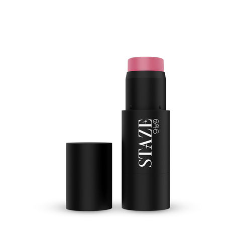 Buy Staze 9to9 Cheek Me Out Intense Color + Blendable Multipurpose Stick | On The Go Lip + Cheek + Eye Makeup | 12H Long Stay | Natural, Creamy Finish | Travel-Friendly Tint | 02 Bite | 6 gm-Purplle