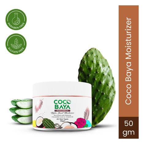 Buy Coco Baya Rose & Malai Hydra Boost Moisturizer - 50gm-Purplle