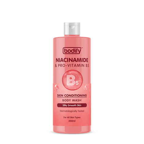 Buy Bodify Niacinamide & Pro Vitamin B5 Body Wash 250ml-Purplle