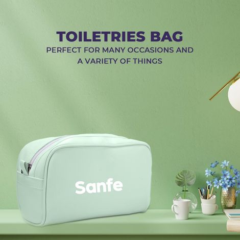 Buy Sanfe Essential Travel Bag (Green) 1 Pouch-Purplle