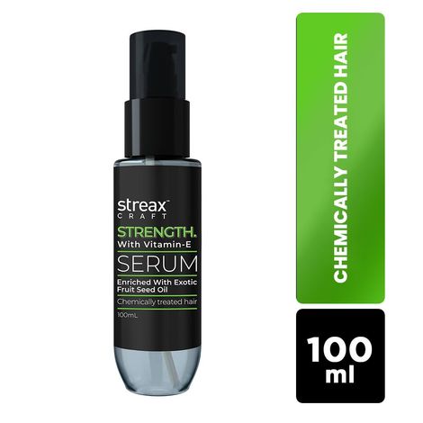 Buy Streax Craft Strength Hair Serum, 100ml for Chemically Treated Hair-Purplle