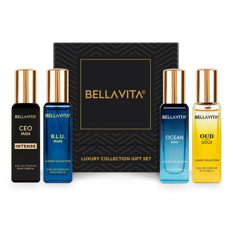 Buy BELLAVITA GIFT LUXURY COLLECTION 4*20 ml - Pack of 4-Purplle