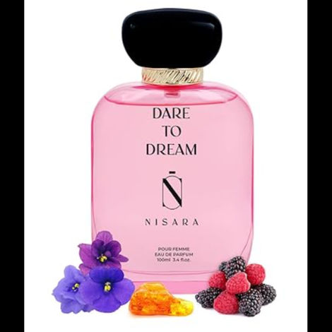 Buy Nisara Dare to Dream Eau De Parfum | Perfume For Women | EDP Scent Spray | Long Lasting | Fine Fragrance | Fruity Floral | 100 ml-Purplle