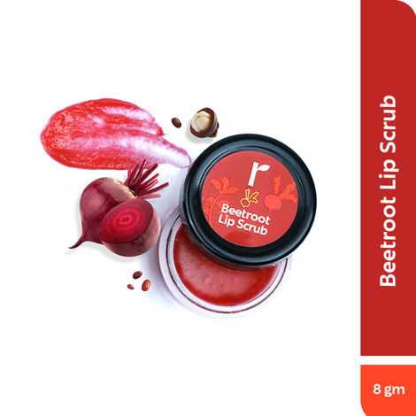 Buy Rivona Naturals Beetroot Lip Scrub | Sugar + Niacinamide | Exfoliating and Nourishing | For Men & Women | 8 gm-Purplle