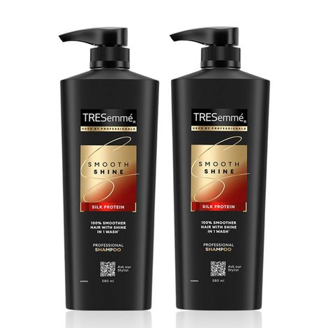 Buy TRESemme Smooth & Shine Shampoo 580 ml (Pack of 2)-Purplle