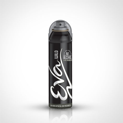 Buy Eva Deodorants for Women Wild | pH Balanced | No Alcohol | Skin Friendly, 150 ml-Purplle