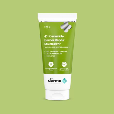 Buy The Derma co. 4% Ceramide Barrier Repair Moisturizer | Niacinamide & Oxylance I Repairs & Strengthens Skin I Improves Skin texture I Lightweight Cream I 24 Hrs Moisturization | For All Skin Type - 100 gm-Purplle
