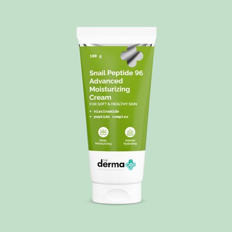 Buy The Derma Co. Snail Peptide 96 Advanced Moisturizing Cream| 96 Snail Mucin, Niacinamide, Peptide Complex & PENTAVITIN|24-hour Moisturizing |Deep Nourishment & Intense Hydration| Korean Cream For All Skin - 100 gm-Purplle