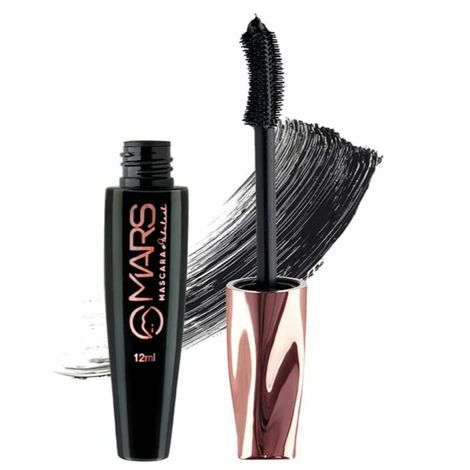 Buy MARS Fabulash Volumising Mascara | Up to 18 Hours Stay | Waterproof with Intense Jet Black Color (12 ml) (Black)-Purplle
