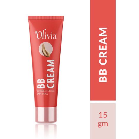 Buy Olivia Face Base BB Cream, Light Face Makeup with Natural Coverage (15 gm)-Purplle