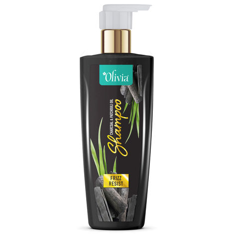 Buy Olivia Frizz Resist Shampoo with Charcoal & Patchouli Oil 200 ml-Purplle
