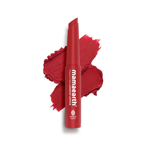 Buy Mamaearth Moisture Matte Longstay Mini Lipstick with Avocado Oil & Vitamin E for 12 Hour Long Stay-07 Raspberry Scarlet - 0.7 gm-Purplle