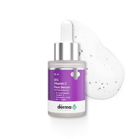 Buy The Derma Co. 15% Vitamin C Face Serum For Skin Radiance | 5% Niacinamide & Hyaluronic Acid | Non Irritating, Non Sticky |Brightening Serum for Dull Skin|For Men and Women -30 ml-Purplle