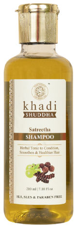 Buy Khadi Shuddha Satreetha Shampoo (210 ml)-Purplle