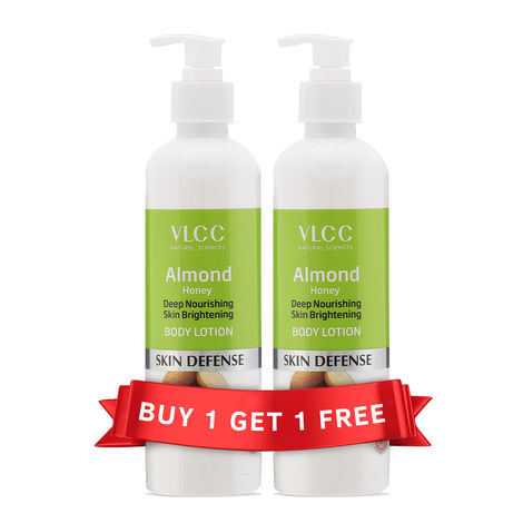 Buy VLCC Almond Nourishing Body Lotion (350 ml)-Purplle