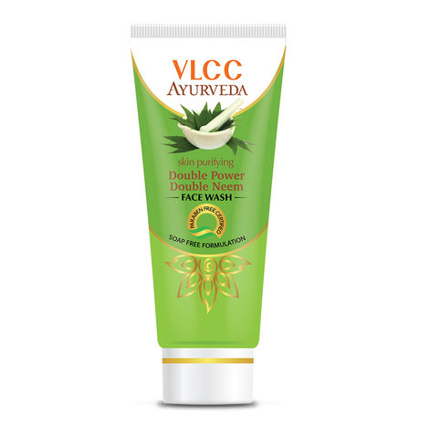 Buy VLCC Skin Purifying Double Power Double Neem Facewash (100 ml)-Purplle