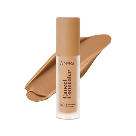 Buy MARS Cancel Concealer for Face Makeup with Radiant Natural Finish | 07-Caramel Charm | 6 ml | Lightweight | Medium to High Coverage | Long-Lasting & Multi-Purpose | Crease Resistant-Purplle