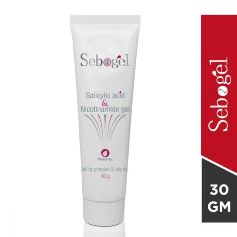 Buy Sebogel Salicylic Acid & Nicotinamide 30 gm-Purplle