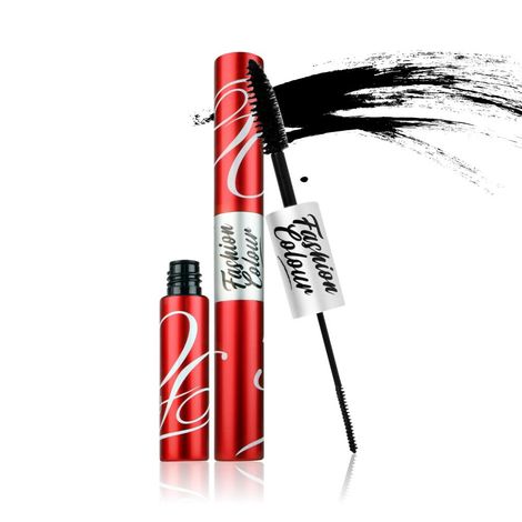 Buy Fashion Colour Platinum Double Head Mascara For Upper & Lower Lashes (10 ml ) | Volumizing And Lengthening Mascara | 2-In-1 Mascara For Women | Long Lasting (Black)-Purplle