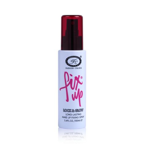 Buy Fashion Colour Fixup Lock & Glow Longlasting Makeup Fixing Spray, 100 ml-Purplle