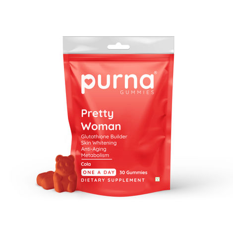 Buy Purna Gummies Glutathione - Cola flavor 30 Count-Purplle