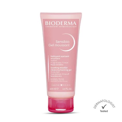 Buy Bioderma Sensibio Face Gel Moussant 100 ml-Purplle