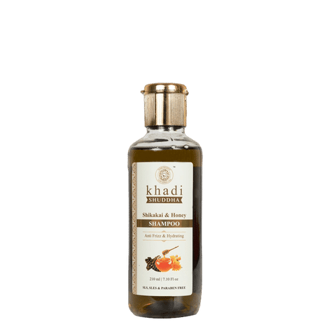 Buy Khadi Shuddha Shikakai & Honey Shampoo Pack Of 1 (210 ml)-Purplle