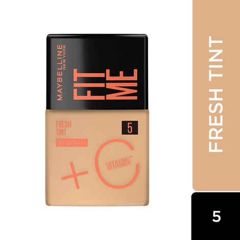 Buy Maybelline New York Fit Me Fresh Tint With SPF 50 & Vitamin C, Shade 05 | Natural Coverage Skin Tint For Daily Use 30 ml-Purplle