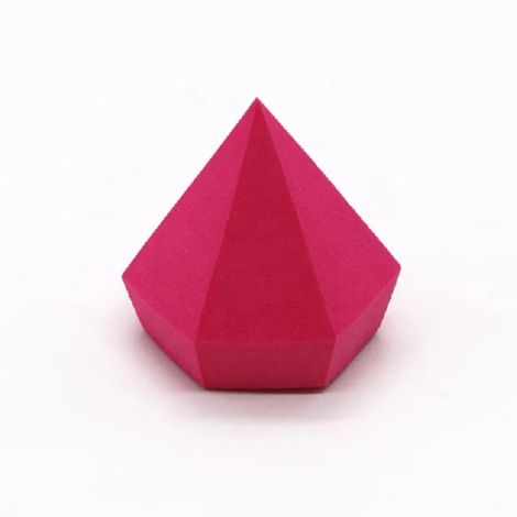 Buy ONE on ONE Diamond Shape Makeup Blender Sponge Puff (Color May Vary) - Pack of 1-Purplle