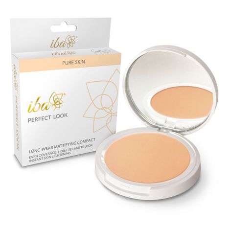 Buy Iba Perfect Look Long-Wear Mattifying Compact 03 Natural Coral (9 gm)-Purplle