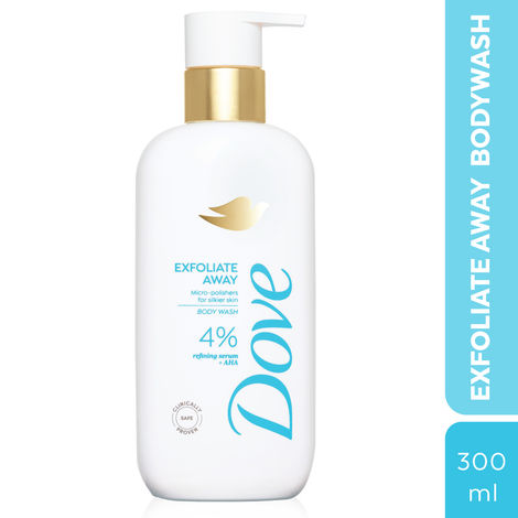 Buy Dove Diva Exfoliate Away Bodywash, 300 ml-Purplle
