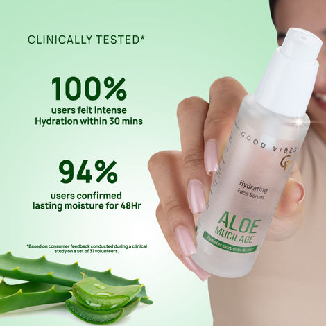 Good Vibes Hydrating Aloe Mucilage Face Serum 50 ml